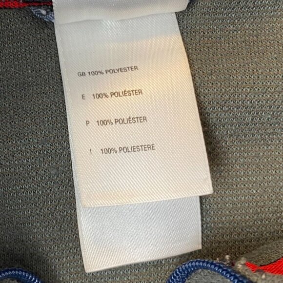 The North Face Men's Half-Zip Pullover Sweatshirt XL Polyester Gray & Blue - Picture 9 of 9